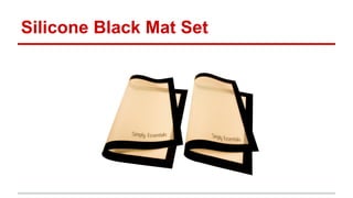 Silicone Black Mat Set

 