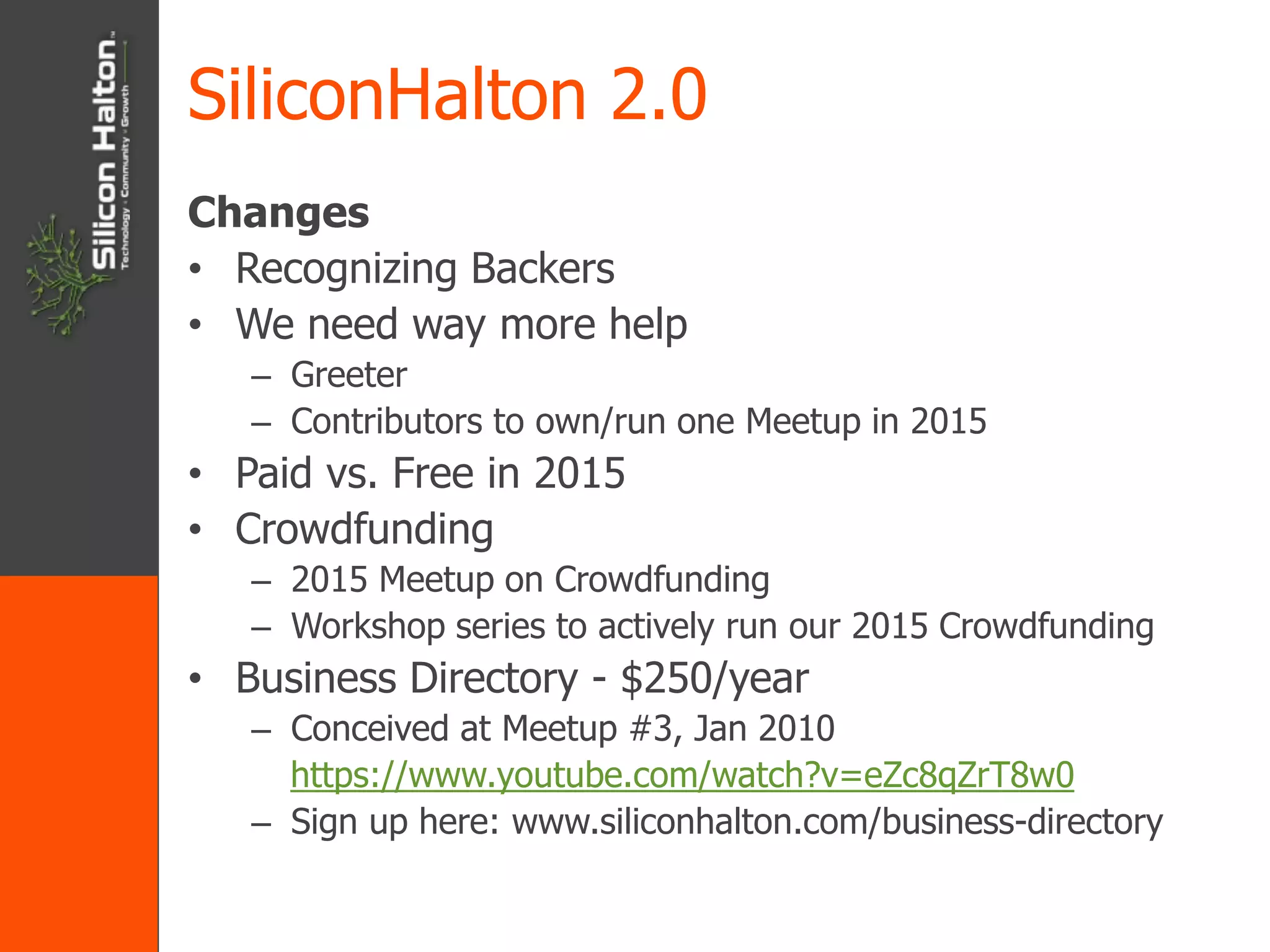 Silicon Halton Meetup #61