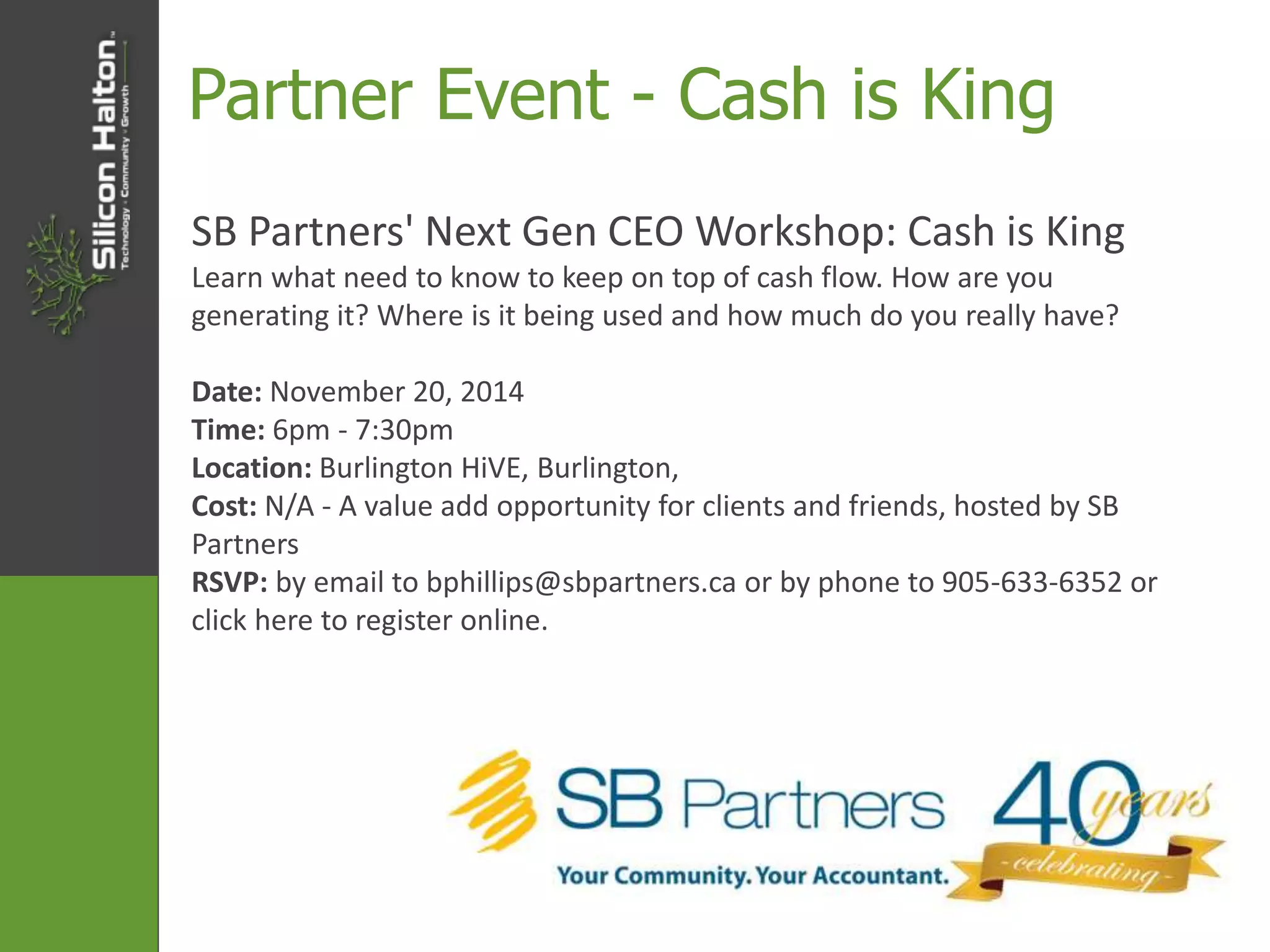 Silicon Halton Meetup #61