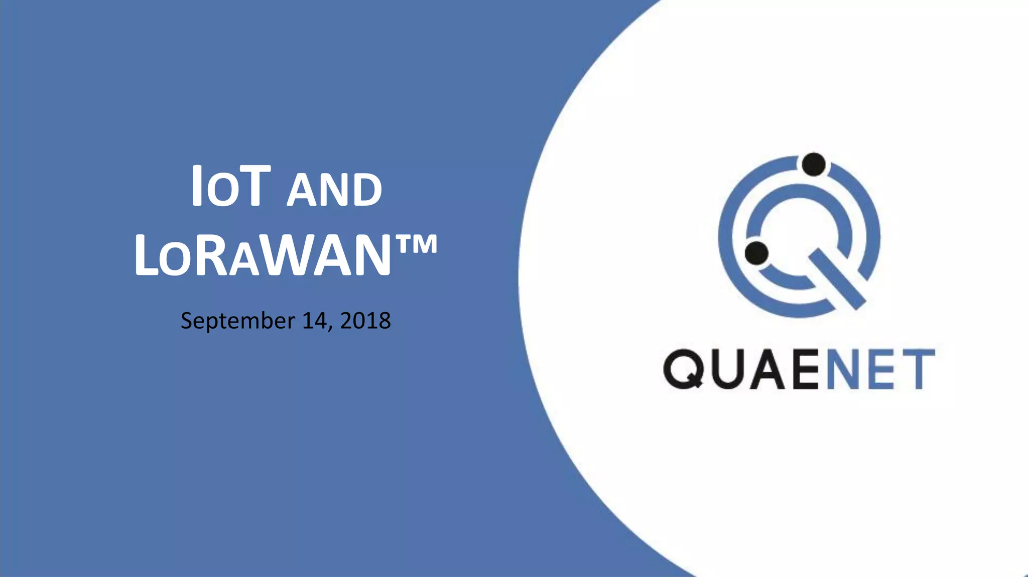 IoT and LoRaWAN | PDF