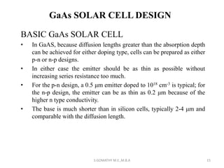 Silicon solar cell design | PDF
