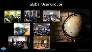 Global User Groups 
www.shapeblue.com @CloudStackGuru 
 