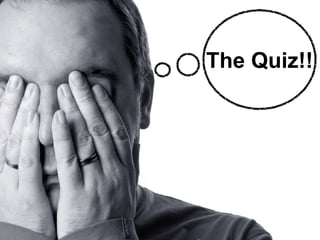 The Quiz!!The Quiz!!
 