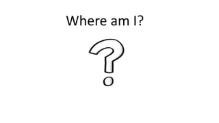 Where am	I?
 