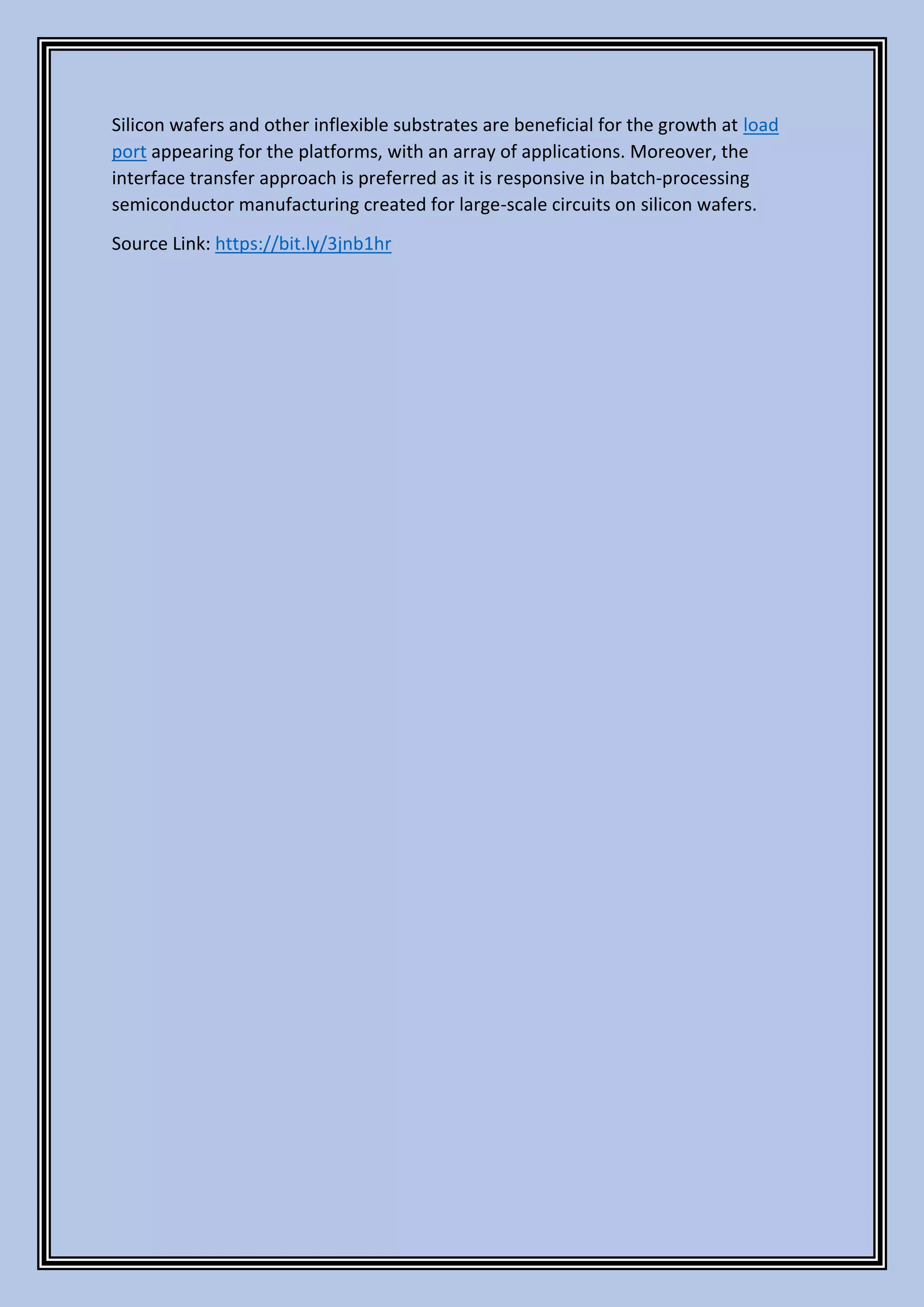 Silicon Wafers and Its Applications | PDF