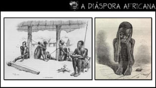 Principais rotas escravistas africanas destinadas ao fluxo interno e externo