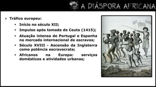 Intensa exploração da escravidão feminina: