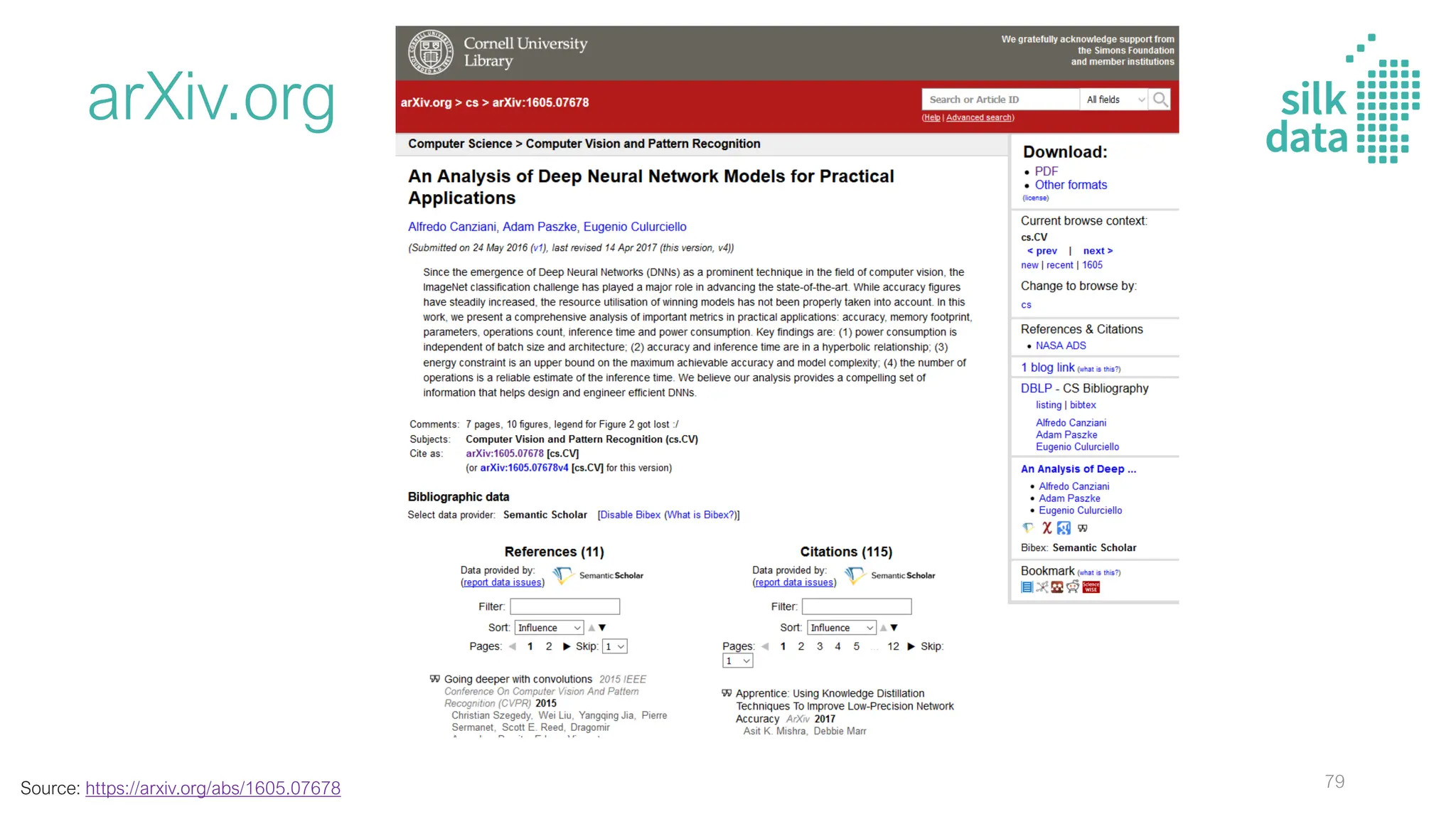 arXiv.org
Source: https://arxiv.org/abs/1605.07678 79
 