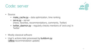 Silk Data - Review Lecture on Recommendation Systems | PDF