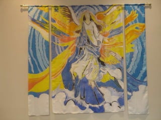 Silk Painting; Serti Technique