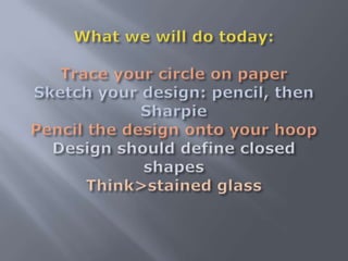 Silk Painting; Serti Technique