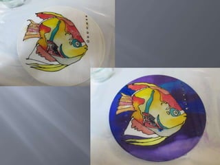 Silk Painting; Serti Technique