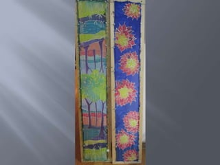 Silk Painting; Serti Technique