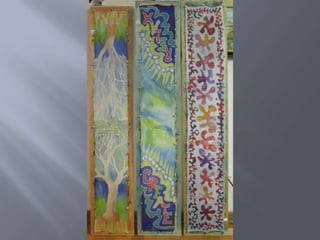 Silk Painting; Serti Technique