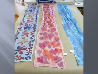 Silk Painting; Serti Technique