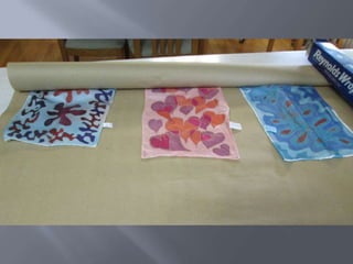 Silk Painting; Serti Technique