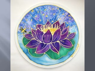 Silk Painting; Serti Technique