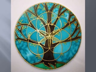 Silk Painting; Serti Technique