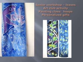 Silk Painting; Serti Technique