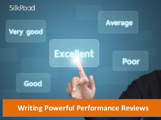Writing Powerful Performance Reviews
 