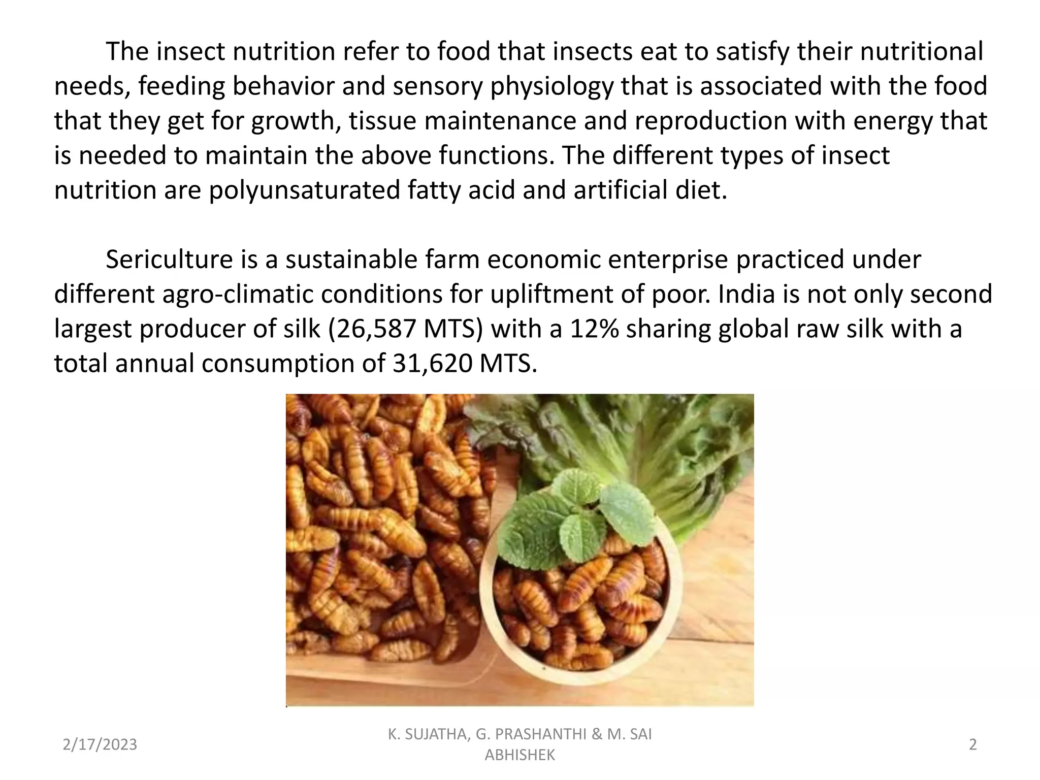 Silkworm Nutrid (An Artificial Diet for Rearing).pptx