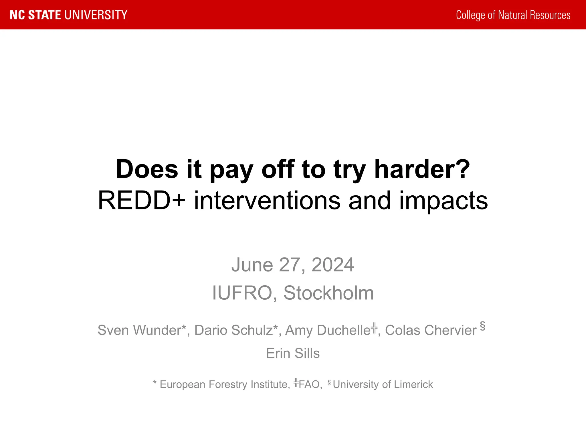 Thumbnail of Does it pay off to try harder? REDD+ interventions and impacts