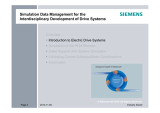 Simulation data management for the Interdisciplinary Development of ...