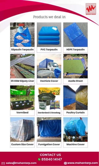 silpaulin tarpaulin agriculture kisanflex awnings products