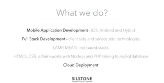 Silstone company profile | PPT image.