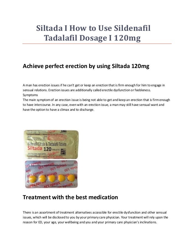 tadalafil use
