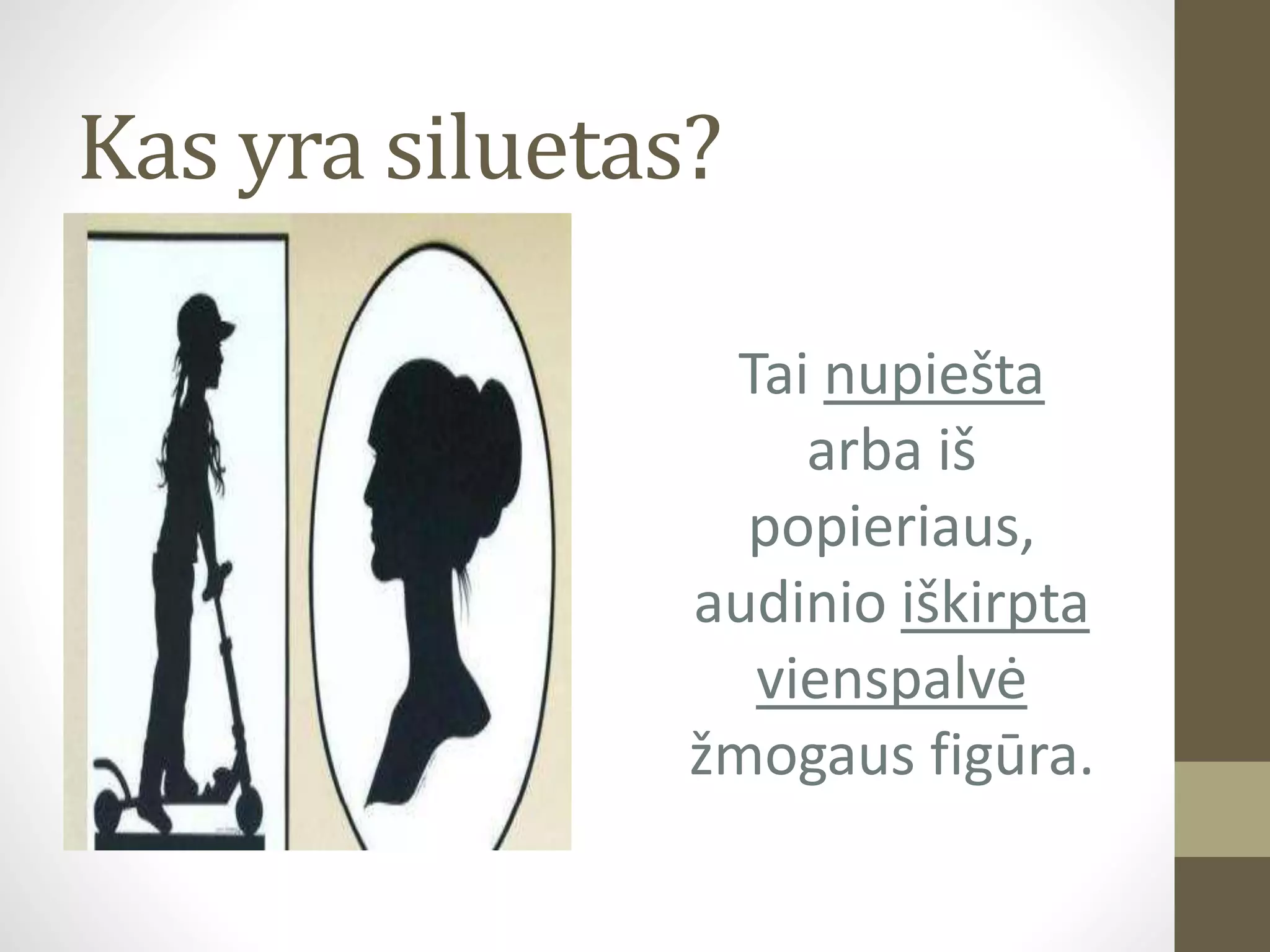 Siluetas Dail PPTX