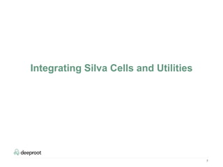 7
Integrating Silva Cells and Utilities
 