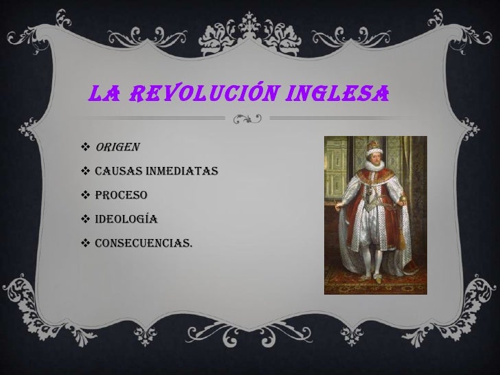 la revolucion inglesa