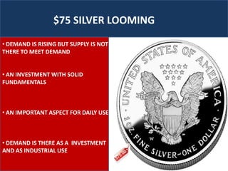   HIGH DEMAND FOR INDUSTRIAL USES 