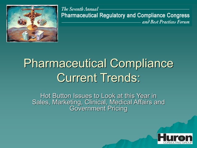 pharmaceutical compliance current trends.ppt