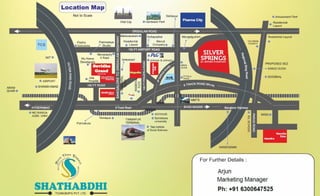Shathabdhi Townships Silver Springs Route Map
