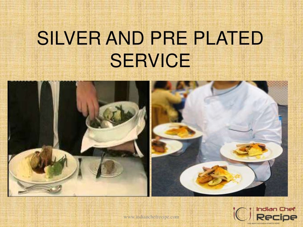 Silver and pre plated service in hotel