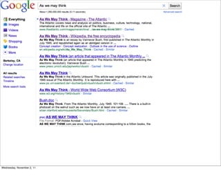 Wednesday, November 2, 11
 