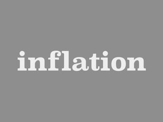 inflation
 