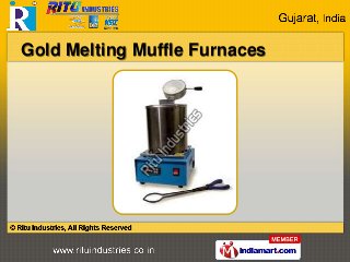 Gold Melting Muffle Furnaces
 