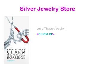 Silver jewelry store
