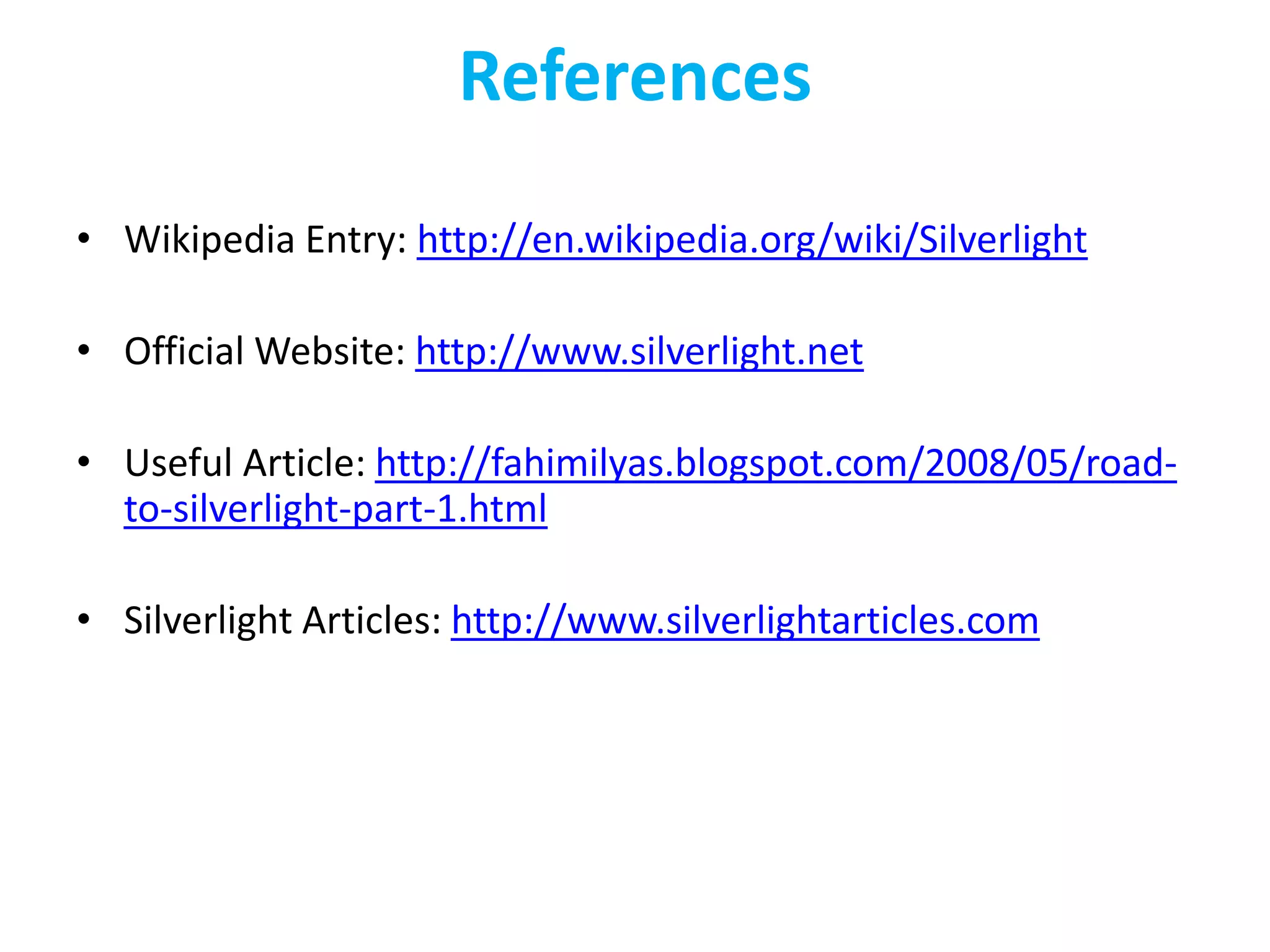 Based on the .NET Framework