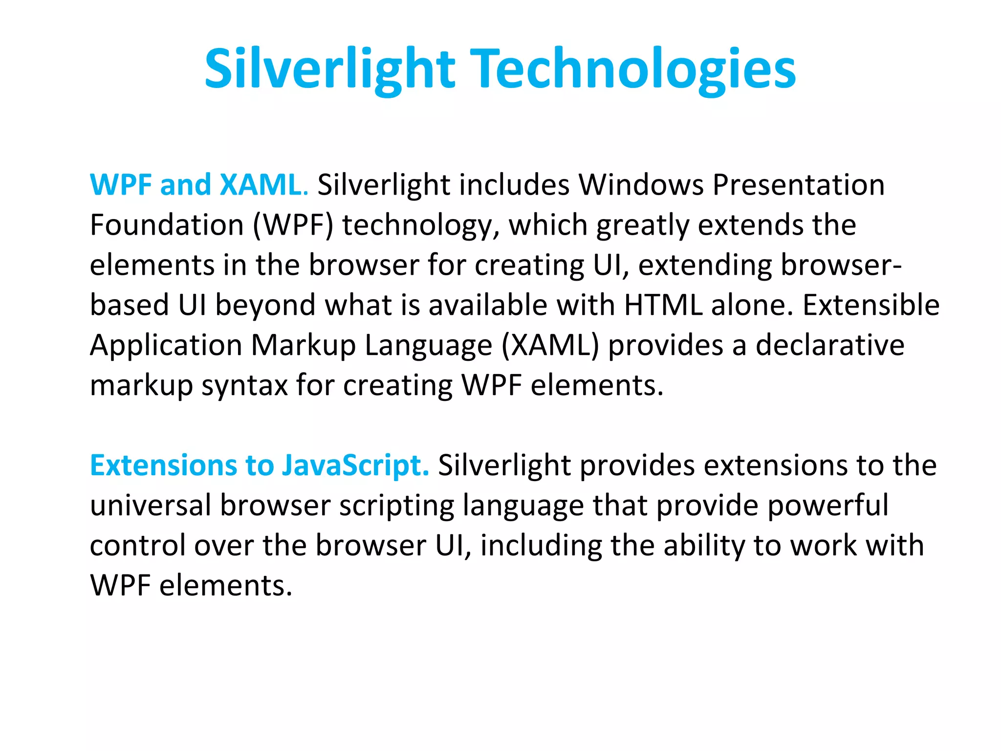 PerformanceCross BrowserWorks on Trident, Webkit, Gecko rendering Engines seamlessly.