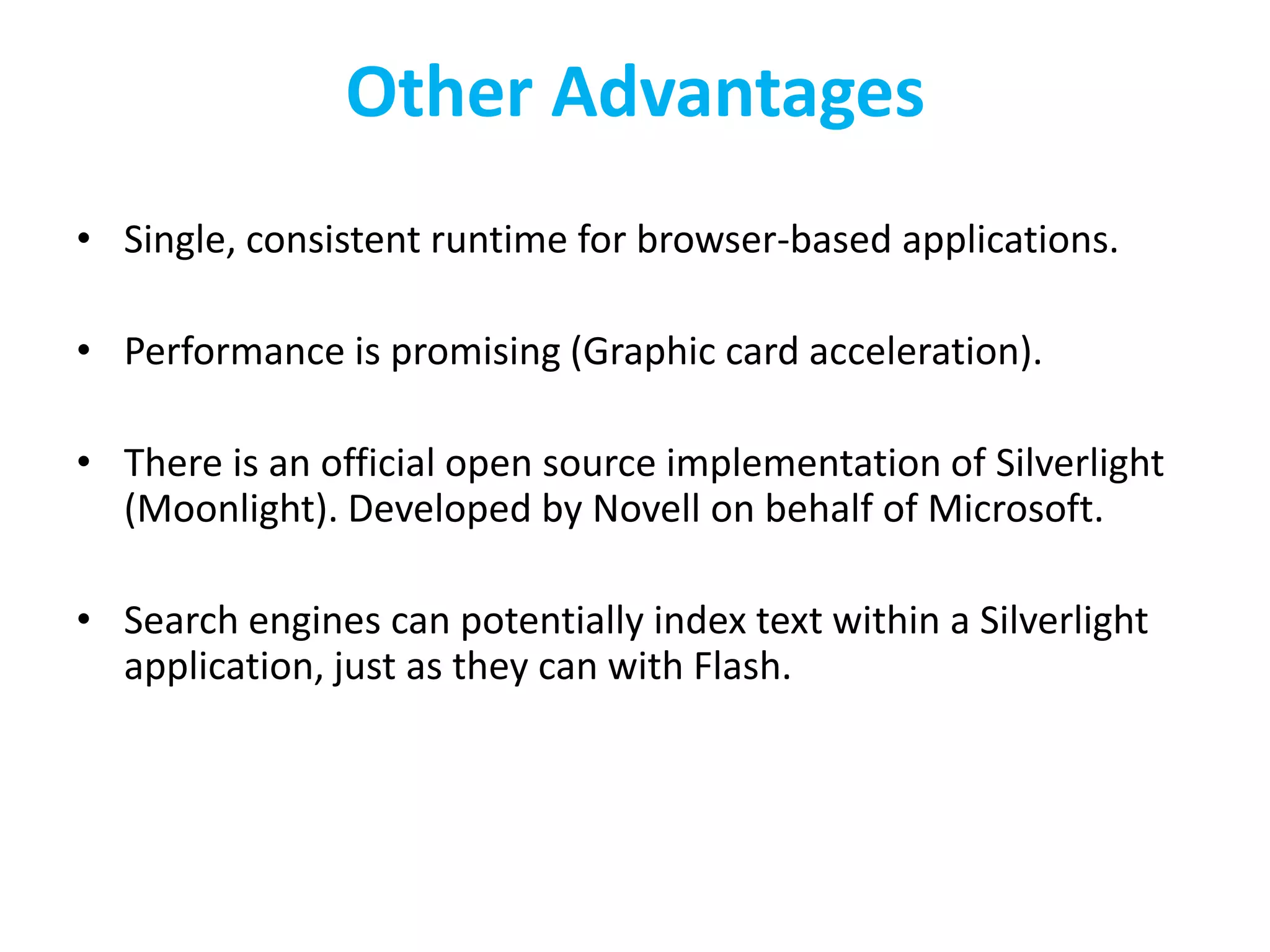 Seamless, fast installation for end users