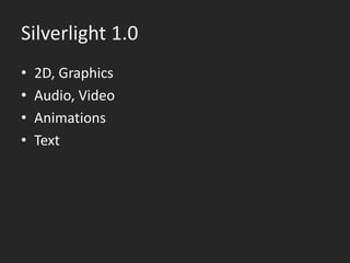 Silverlight 2