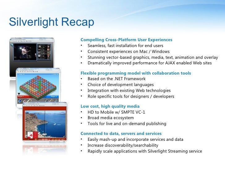 Silverlight Briefing Deck