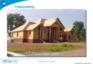 Probleemstelling © 2008 Capgemini. All rights reserved TEMPLATE 2008.PPTX 12 maanden later… 