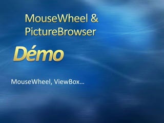 LINQLanguage INtegratedQuery apporte des capacités de requêtage natives à .NETRequêter, projeter et filtrer des données issues de multiples sourcesMixé avec le code C#, VB, etcSilverlight comprend System.LINQ et System.LINQ.Expression