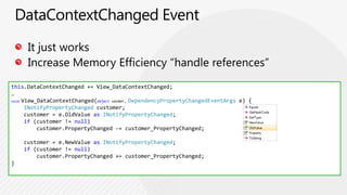 DataBinding EnhancementsEnabling MVVM, but also just more productive