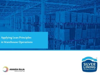 Applying Lean Principles in Warehouse Operations